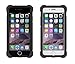 Daswise Full Body Protective Cover for iPhone 6S Case/iPhone 6 Case Shockproof + Self-Adhesive Screen Shield - Drop-Tested, Dust Proof Design, Hybrid ABS Frame, for iPhone 6/6S (Black)