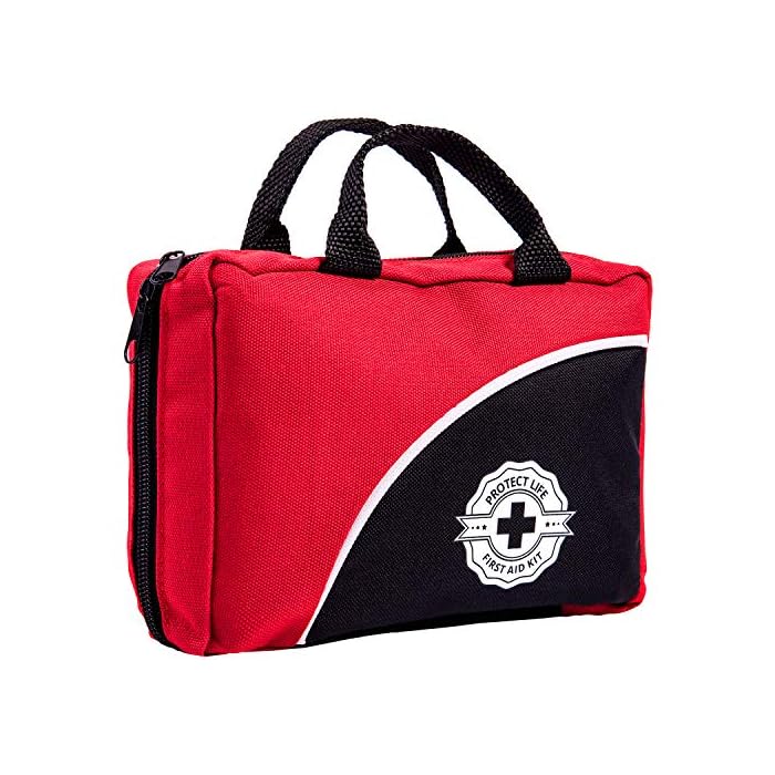 First Aid Kit for Home/Businesses (160 Peices) Emergency Kit/Travel First Aid Kit for Car. Small First Aid Kit. Home…