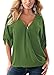 Sumtory Women's Chiffon Sleeve Tops