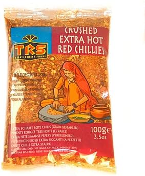 250g Extra Hot Crushed Chillies