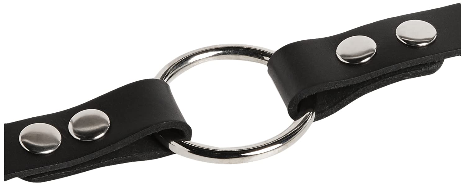 Thigh or Boot Leather Strap On Dildo Harness