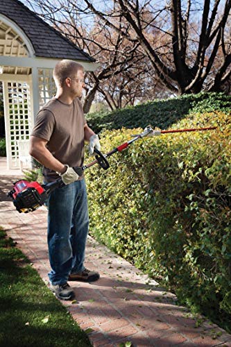 TrimmerPlus AH721 22-Inch Dual Hedger Attachment for Attachment Capable String Trimmers, Polesaws, and Powerheads (Renewed)