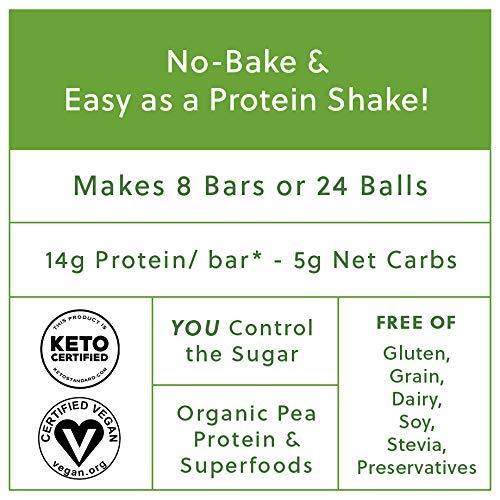 PROTEIN BAR MIX Nobake & Easy as a Protein Shake! Makes 8 Bars or 24