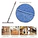 Professional Microfiber Mop - 3 Reusable Floor Mops Pad and 1 Dirt Removal Scrubber Included, Dust Mop for Hardwood Floor,Laminate and Tile Floor, Home and Kitchen Cleaning