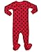 Leveret Baby Boys Girls Polka Dots Footed Sleeper Pajama 100% Cotton (6M-5Years)