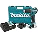 Makita FD07R1 12V MAX CXT Lithium-Ion Brushless Cordless Driver-Drill Kit, 3/8"