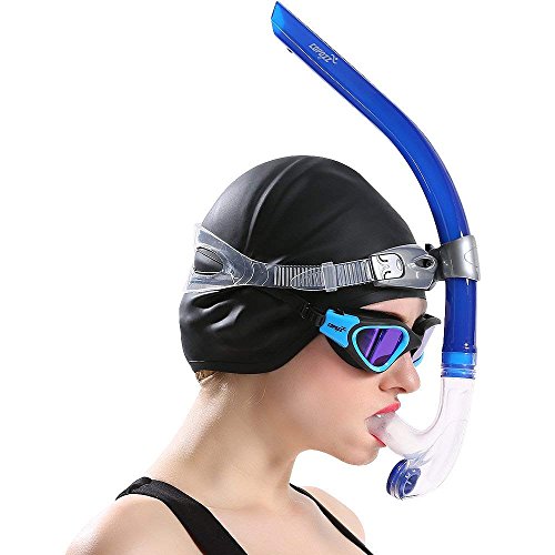 COPOZZ Swim Snorkel for Lap Swimming Swimmers Training Snorkeling
