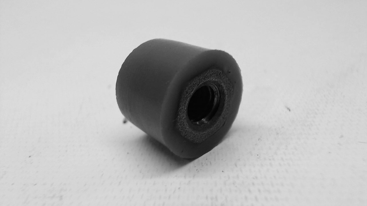 Fairlane Products Rb516518Ur Urethane Round Bumper W/Female Thread Rb