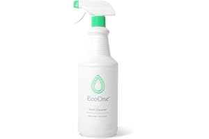 Shell Cleaner by EcoOne | All-Natural, Fragrance-Free Spa & Hot Tub Surface Cleaner | Hot Tub Shell Cleaner Removes Scum, Grime, & Stains | Foam-Free Spray-and-Wipe Hot Tub Cleaner, 32 Oz