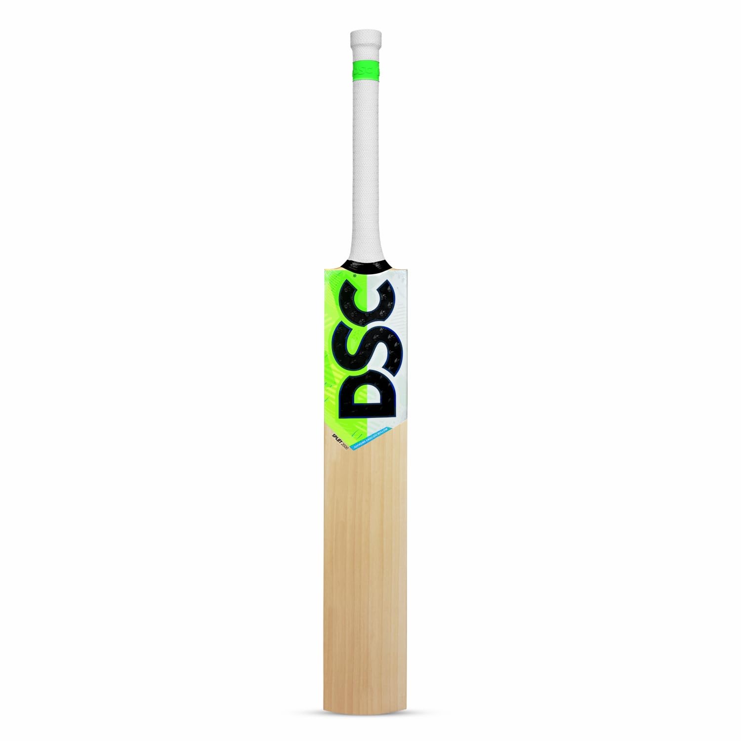 DSC Spliit 2000 English Willow Cricket Bat | High Spine | Handle Length 295mm | Low Sweetspot | Suitable for Front Foot Play