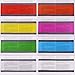Reading Guide Highlight Strips (32 Pack) Colored Overlays Bookmarks Reading Tracking Rulers for Children, Teachers, and Dyslexics