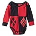 A&J Design Baby Girls' Harley Quinn Long Sleeve Bodysuit Snapsuit 6-9 Months