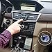 Lumsing Bluetooth 4.0 in Car Kit Adapter Hands-Free Wireless Calling Streaming Dongle LCD FM Transmitter +10W USB Charger + Mounts (Microphone)