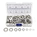 HVAZI Stainless Steel Flat Washers Assortment Kit #6 to 7/16