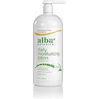 Alba Botanica Lotion Emollient Unscented, 32 Fl Oz