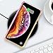 SALAWAT for iPhone Xs Case, Clear iPhone X Case Cute Gradient Slim Anti Scratch TPU Phone Case Cover Reinforced Corners Shockproof Protective Case for iPhone X/Xs (Pink Gold)