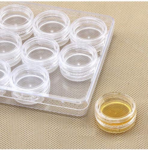 3 Plastic+Storage+Containers+Jewerlry+Findings