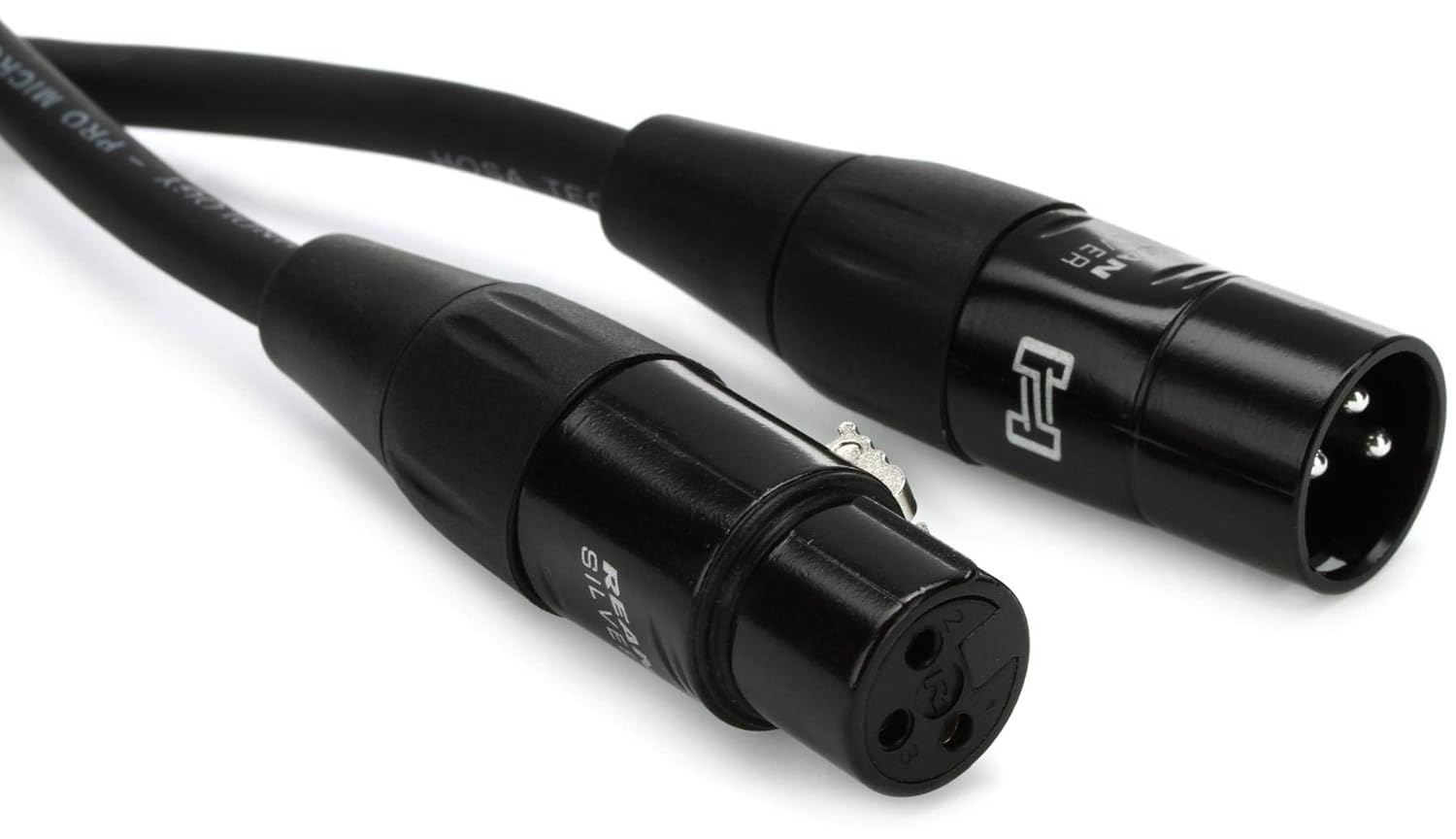 Hosa HMIC-015 REAN XLR3F to XLR3M Pro Microphone Cable, 15 feet