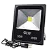 GLW 30w LED Flood Lights Outdoor Security Light, Daylight White Waterproof Floodlight Lamp 3000lm 200w Halogen Bulb Equivalent [Added Plug]