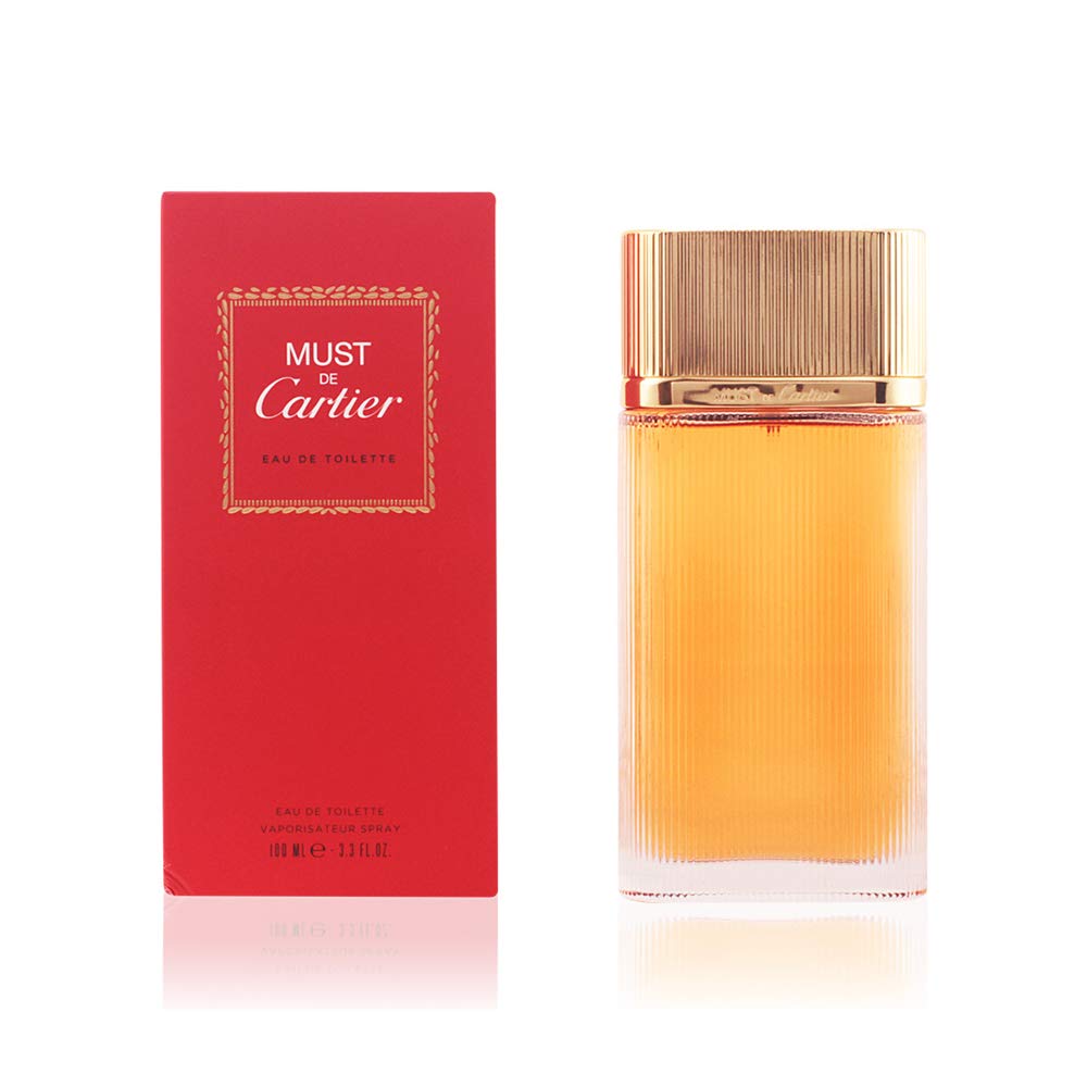 Cartier Must De Cartier Eau De Toilette Spray 3.3 Oz/ 100 Ml for Women By  Cartier, 3.3 Fl Oz- Buy Online in Qatar at qatar.desertcart.com. ProductId  : 17528679.