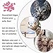 Eyourlife 20 PCS Soft Nail Caps Nail Covers Claw Caps Paw Covers for Cat Pet Kitten with Glue Claws Control Paws Off Size S Light Pink