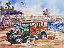 California Dreams-Dog Days Of Summer 1000 Piece Puzzle by Lafayette Puzzle Factory