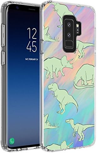 Case for Samsung Galaxy S9 Plus Starlight Dinosaur，ChyFS Phone Case，TPU protective Clear Case