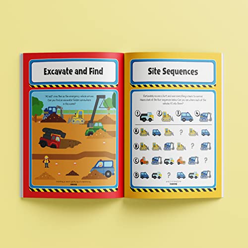 Hinkler Pullbackandgo Construction 28piece Floor Puzzle Play