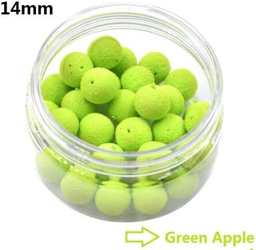 Phecda Sport 30pcs 14mm Carp Fishing Bait Boilies Eggs / 4 Flavors Floating Ball Beads Feeder Artificial Carp Baits Lure/Hair Rig