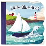 Little Blue Boat Chunky Lift-a-Flap Board Book