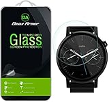 Motorola Moto 360 42mm (2nd Generation) Glass Screen Protector, Dmax Armor [Tempered Glass] 0.3mm 9H Hardness, Anti-Scratch, Anti-Fingerprint, Bubble Free, Ultra-clear