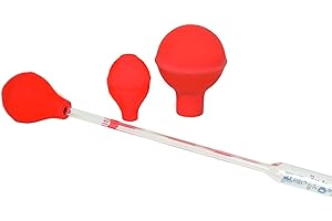10mL Pipette Bulb - Pear Shaped - Rubber - Eisco Labs