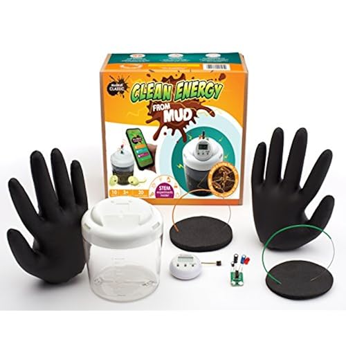 MudWatt STEM Kit: Clean Energy from Mud! | Classic Toys & Games, Learning & Education, Science, Biology