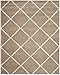 Safavieh Hudson Shag Collection SGH281S Beige and Ivory Moroccan Diamond Trellis Area Rug (9' x 12')