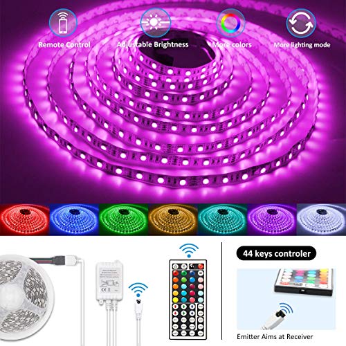 DAYBETTER Led Lights for Bedroom 16.4FT Infrared Remote Control