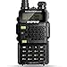 Two Way Radio, Baofeng Walkie Talkie UV-5R5 5W Dual-Band Two-Way Ham Radio Transceiver UHF/VHF 136-174/400-520MHz,65-108MHz FM with Upgraded Earpiece, Built-in VOX Function,Battery,Charger primary