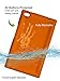 Bobj Rugged Case for Lenovo Tab 4 8 inch only TB-8504F or TB-8504X (NOT for TB-8304F or Plus Model TB-8704) - BobjGear Custom Fit - Patented Venting - BobjBounces Kid Friendly (Outrageous Orange)