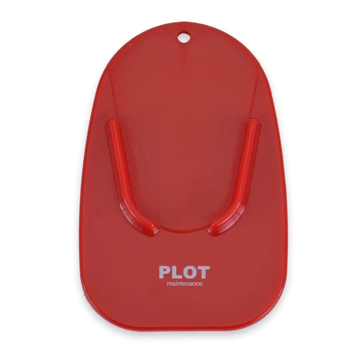 プロトメンテナンス(PLOT) バイク用 サイドスタンドパッド レッド 持ち運び コンパクト 床の傷防止 PGR0024商品画像