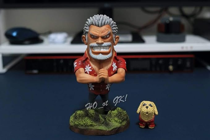 Amazon One Piece ワンピース フィギュア モンキー D ガープ ハワイアン 高18cm Sd スケール リペイント改造 一品物 Pop フィギュア ドール 通販