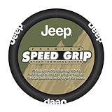 Unique Imports Jeep Steering Auto Wheel Cover With Bonus Air Freshener