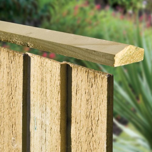 Grange Fencing Ltd Feather Edge Capping Rail Amazon.co.uk Garden