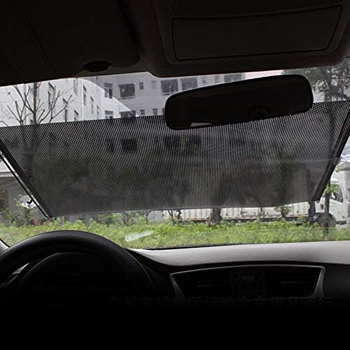 DGdolph Car Window Sunshade Retractable Foldable Windshield Sunshade Cover Curtain