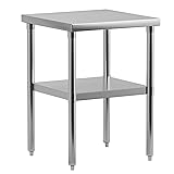 EcoExplorer Heavy Duty Stainless Steel Table for