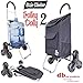 dbest products Stair Climber Trolley Dolly II, Black storage carts