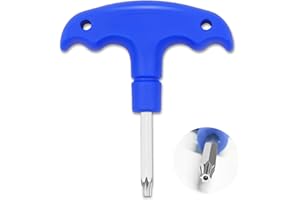 JAYDEAR Blue Golf Wrench, Adjustable Golf Tool with Plastic Handle, Golf Torque Wrench Grip Removal Tool for Driver & Golf Golf Grip Removal Tool for Golf Club Driver Shaft Adapter Torque Tool- T20
