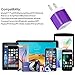 Wall Charger, NonoUV 5-Pack 1Amp Universal Home Travel Charger Plug USB Charging Adapter for iPhone 7/6/6S Plus, Samsung Galaxy S5 S7 S6 Edge, Note3 4 5, HTC, LG, Sony, PS4, Goggle, Nokia Phones