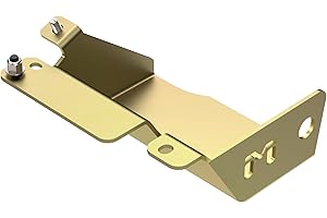 Metalcloak Steering Skid Kit, Compatible with TJ/LJ Wrangler (1997-2006), Pure Protection, Gold Zinc Plated, Easy Install, Made in USA