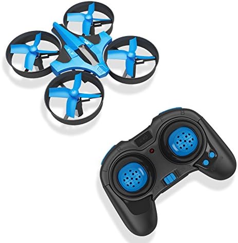 RCtown Mini Drone, 2.4GHz 4CH Mini UFO Quadcopter, Drone with 6-Axis Gyro Headless Mode Remote Control Nano Quadcopter (Blue)