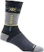 Darn Tough Retro Crew Light Sock - Men's Gray Large