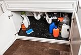 Xtreme Mats Under Sink Bathroom Cabinet Mat (21 3/8 X 18 1/2) (Black)